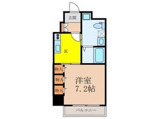 セントアミ－東三国の物件間取画像